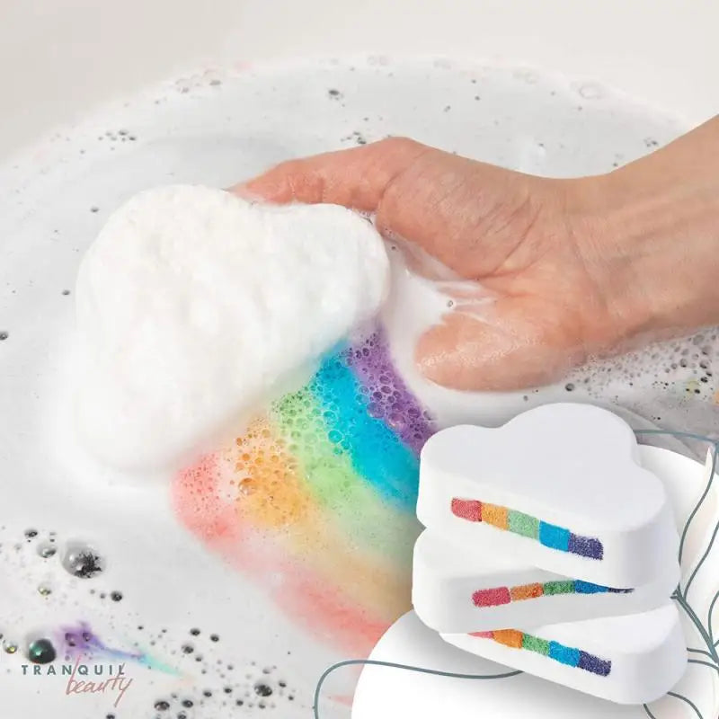 Magical Rainbow Bath Bombs