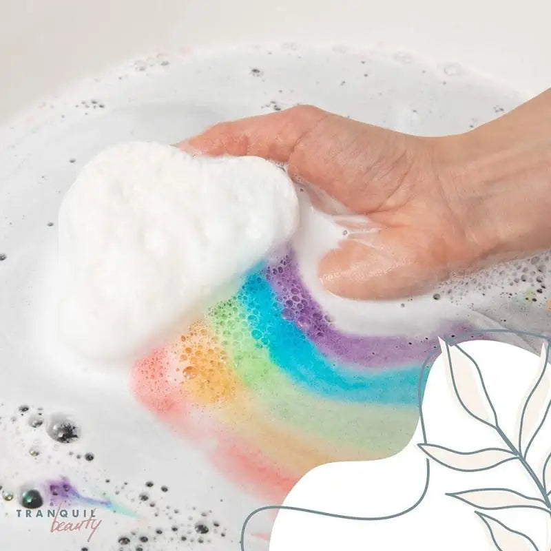 Magical Rainbow Bath Bombs